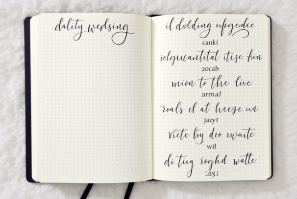 A Wedding Journal’s Enduring Appeal: Your Own Personal Chronology of Love